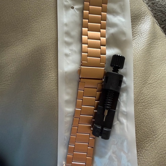Rose Gold Women's Watch Band - Picture 1 of 3